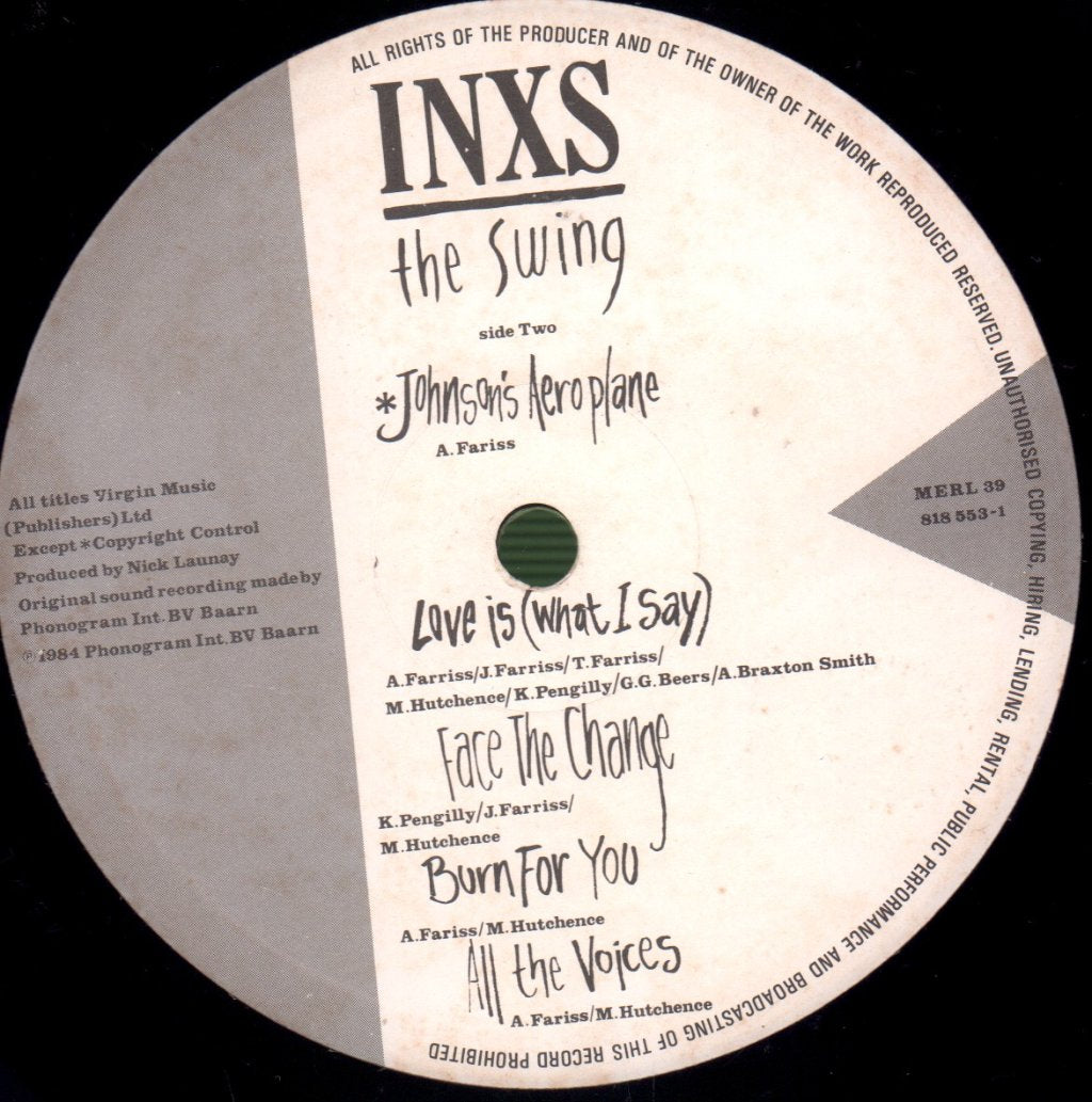 INXS - Swing - Lp