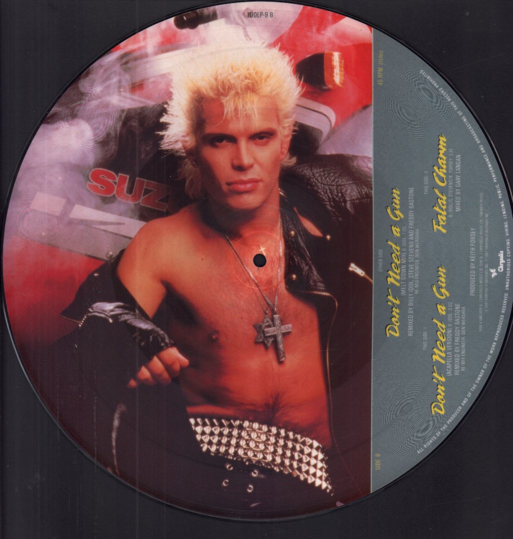 Billy Idol - Don't Need A Gun - 12 Inch