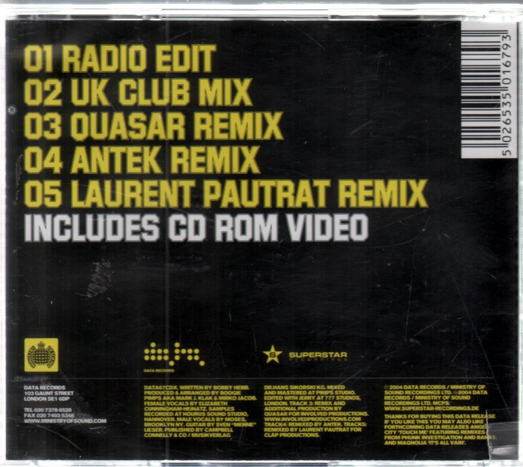 Boogie Pimps - Sunny - Cd