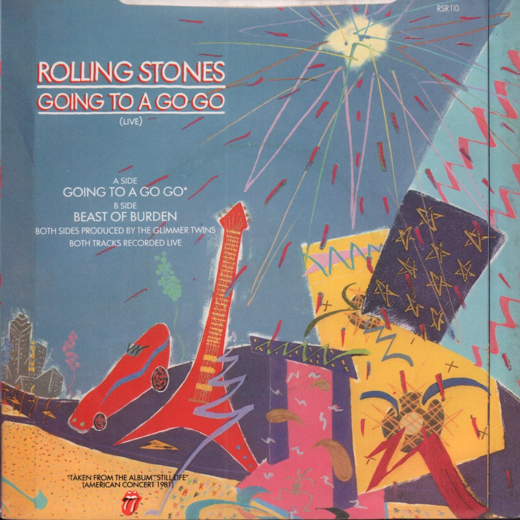 Rolling Stones - Going To A Go Go - 7 Inch