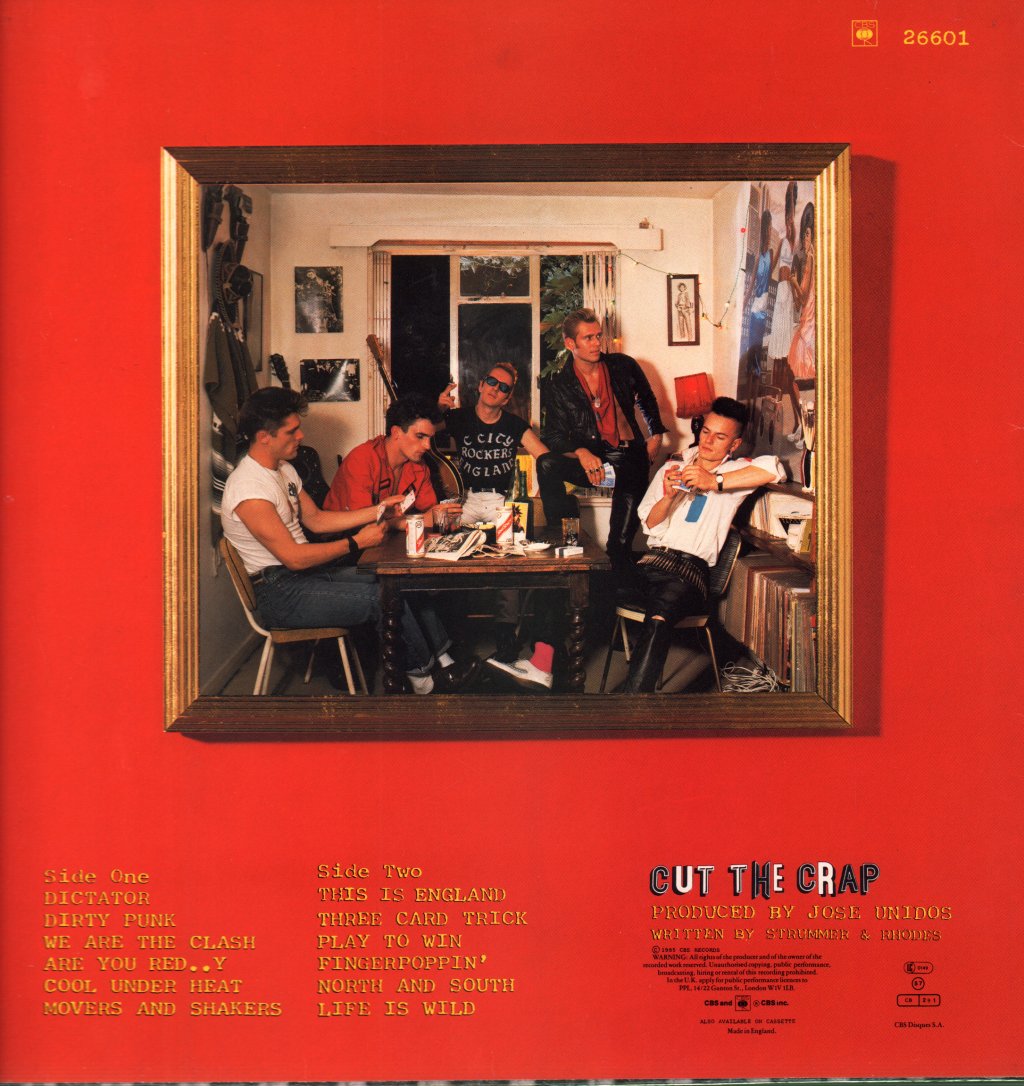 Clash - Cut The Crap - Lp