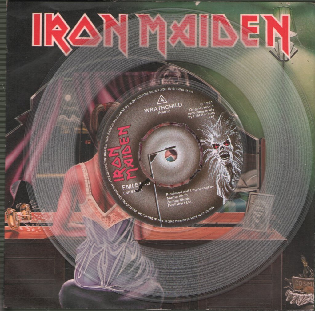 Iron Maiden - Twilight Zone / Wrathchild - 7 Inch