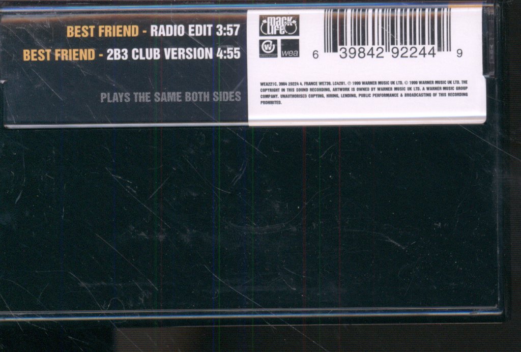 Mark Morrison And Conner Reeves - Best Friend - Cassette