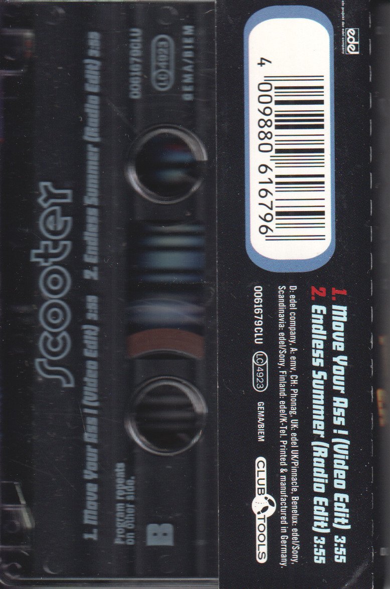 Scooter - Move Your Ass E.P. - Cassette