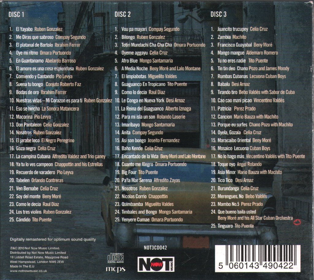 Various Artists - Definitive Cuban - Cd Set