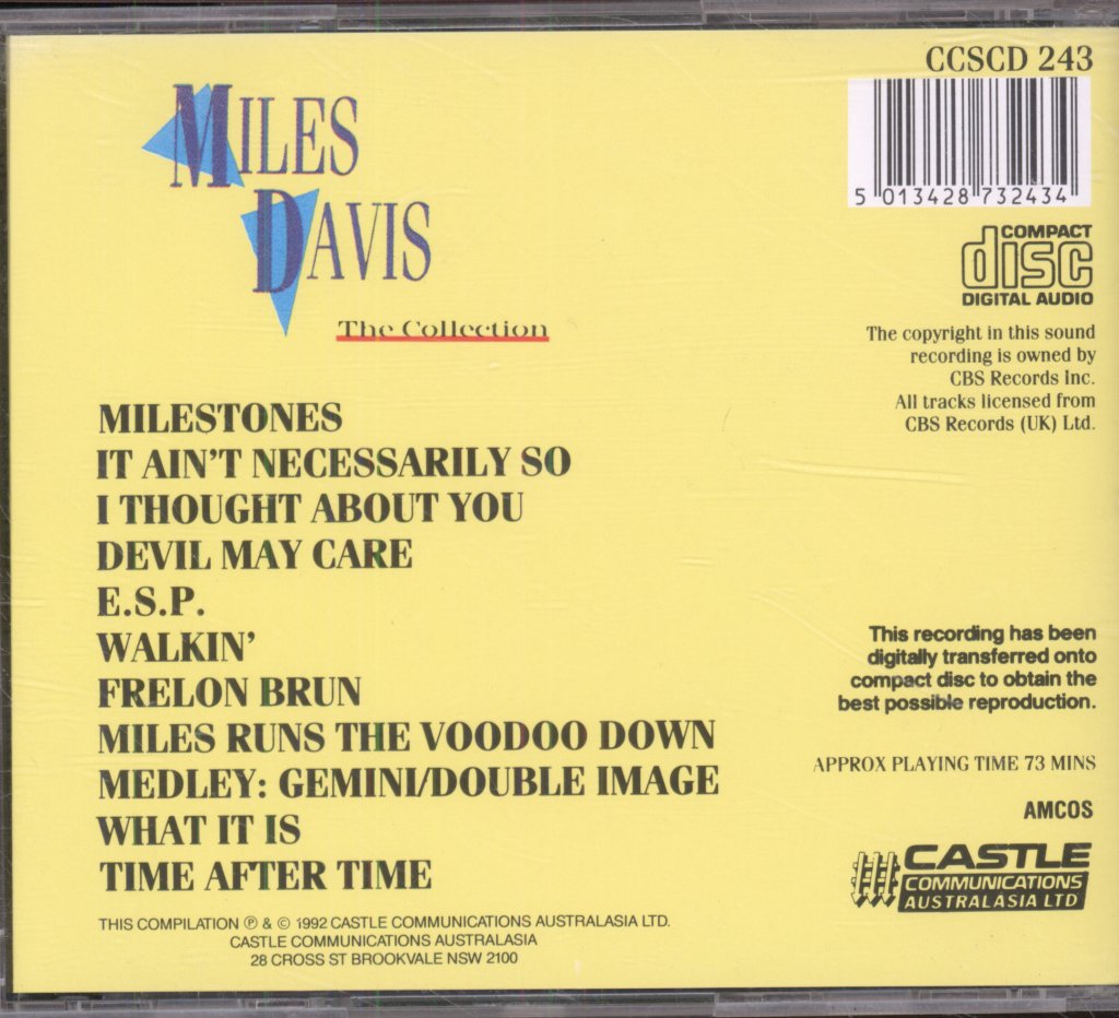 Miles Davis - Collection - Cd