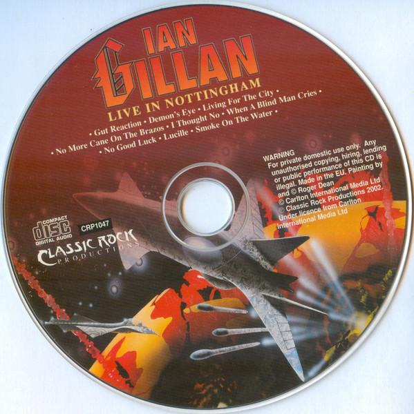 Ian Gillan - Live In Nottingham - Cd