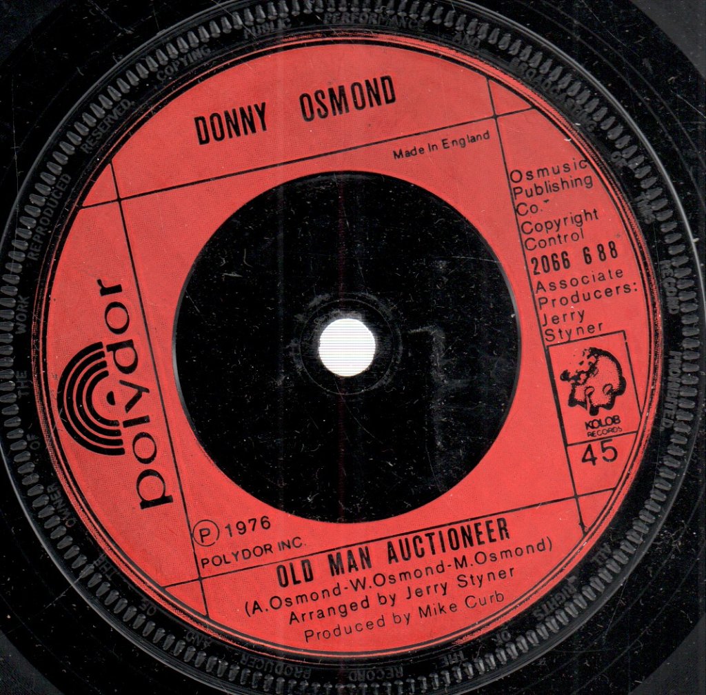 Donny Osmond - C'mon Marianne - 7 Inch