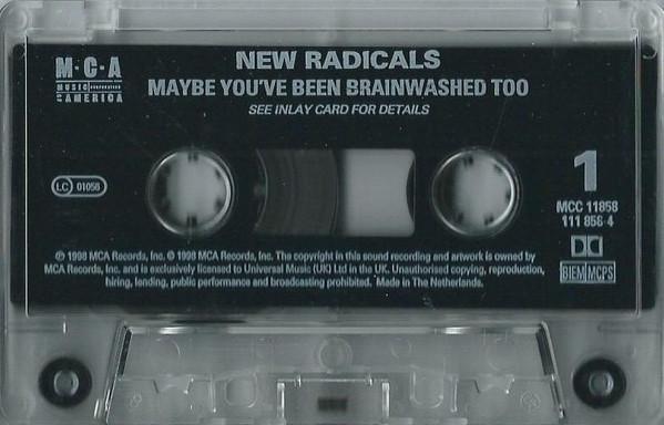 New Radicals - Maybe You've Been Brainwashed Too - Cassette