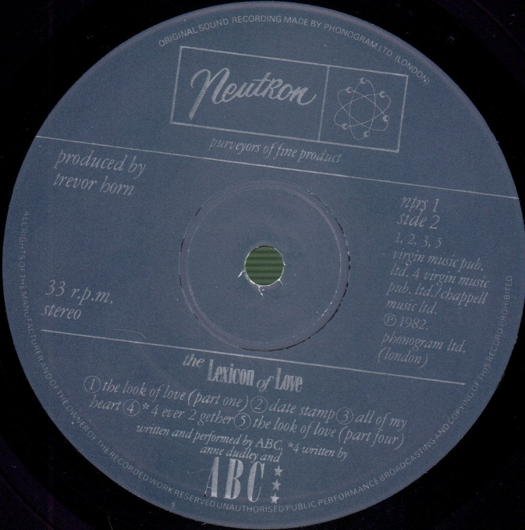 ABC - Lexicon Of Love - Lp