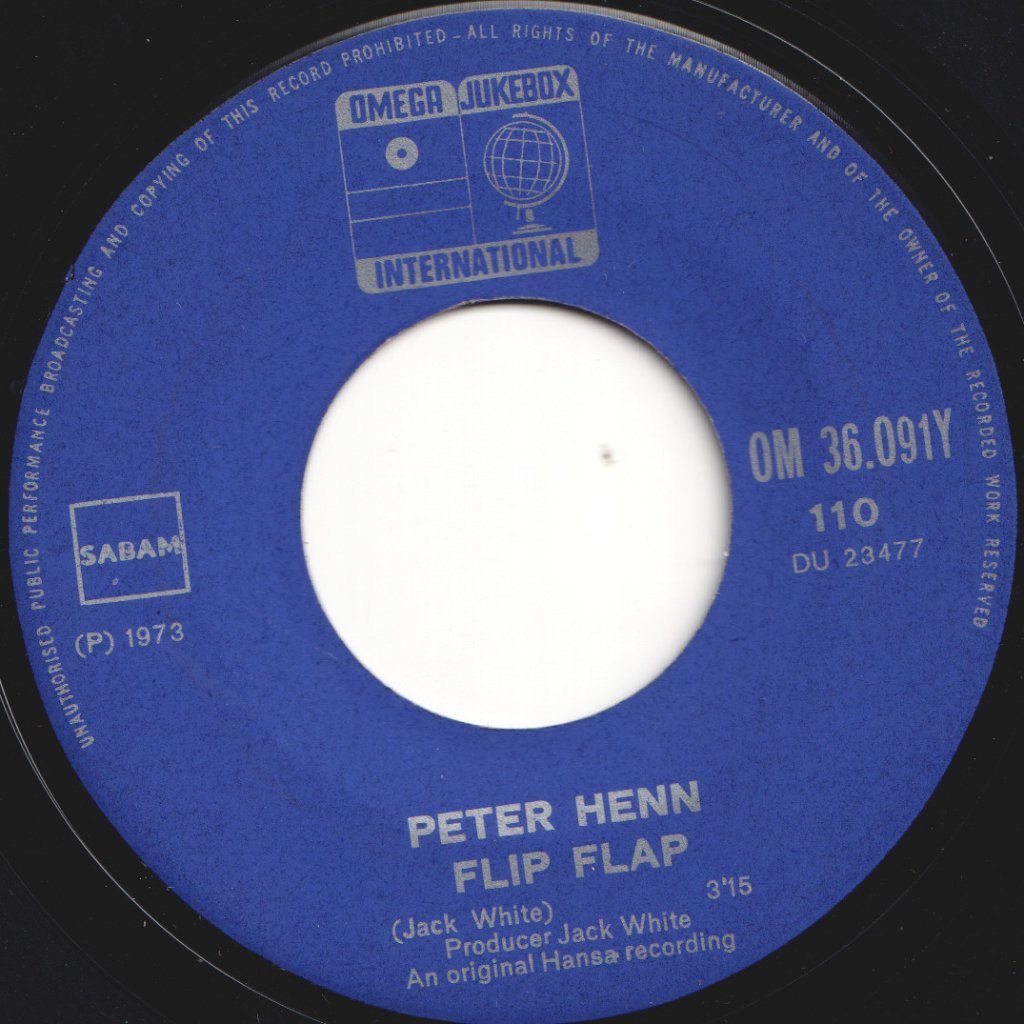 Peter Henn - Flip Flap - 7 Inch