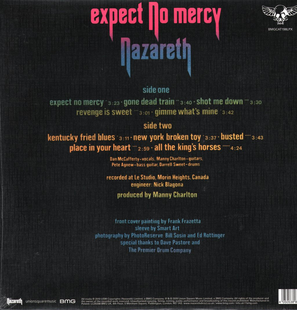 Nazareth - Expect No Mercy - Pink Vinyl - Lp