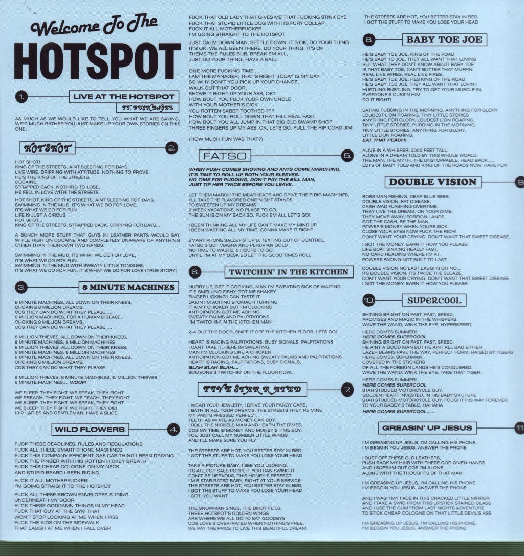 Warmduscher - At The Hotspot - Lp