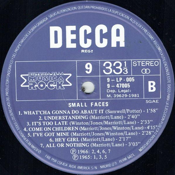 Small Faces - Small Faces - Lp