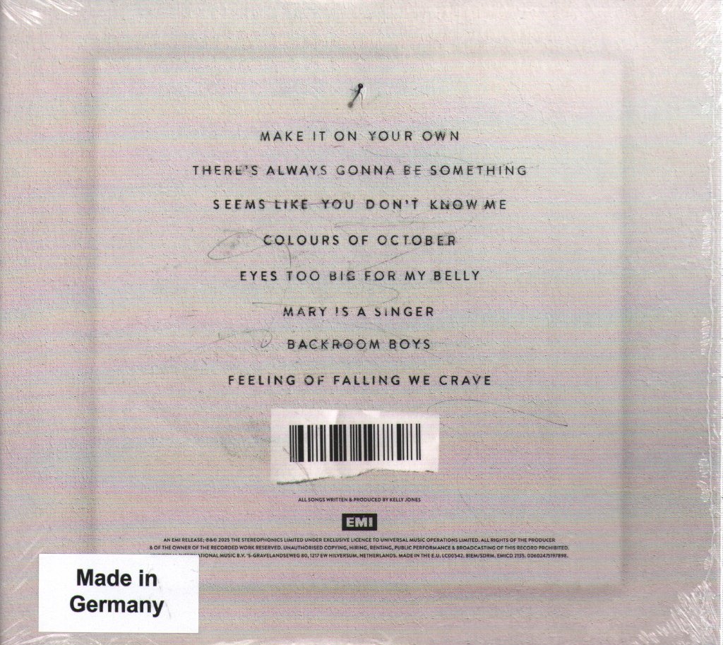 Stereophonics - Make 'em Laugh, Make 'em Cry, Make 'em Wait - Cd