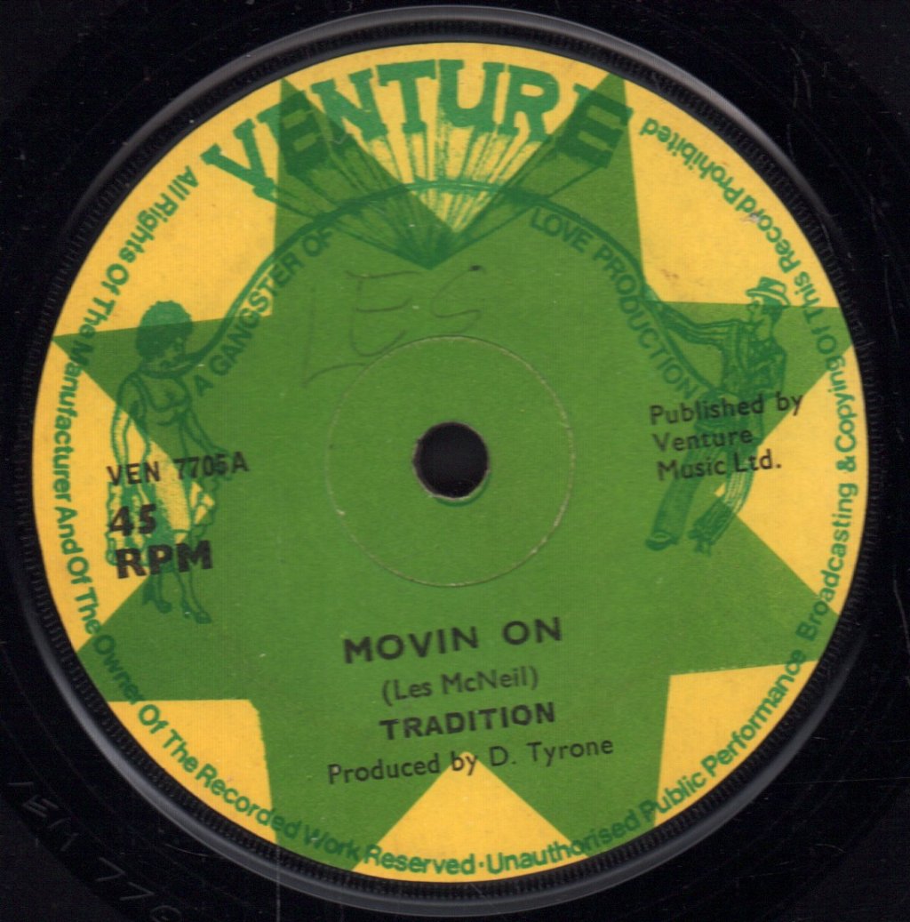 Tradition - Movin On / Movin Rocker - 7 Inch