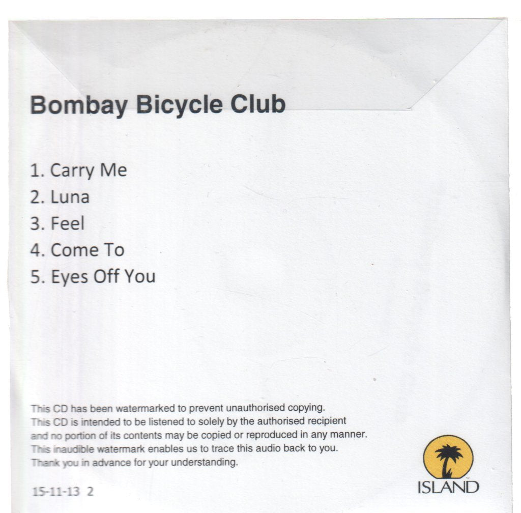 Bombay Bicycle Club - Bombay Bicycle Club - Cdr