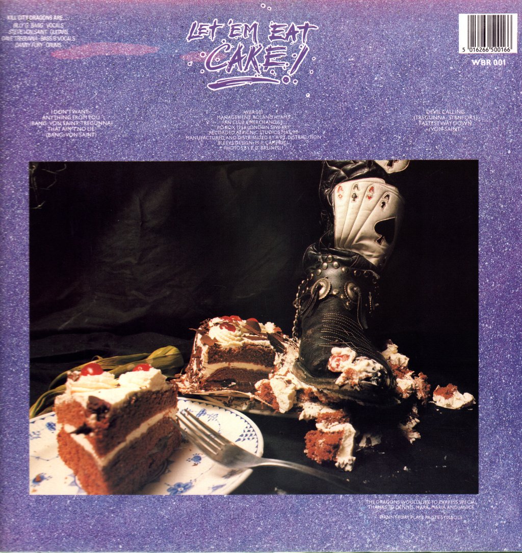 Kill City Dragons - Let 'Em Eat Cake - 12 Inch