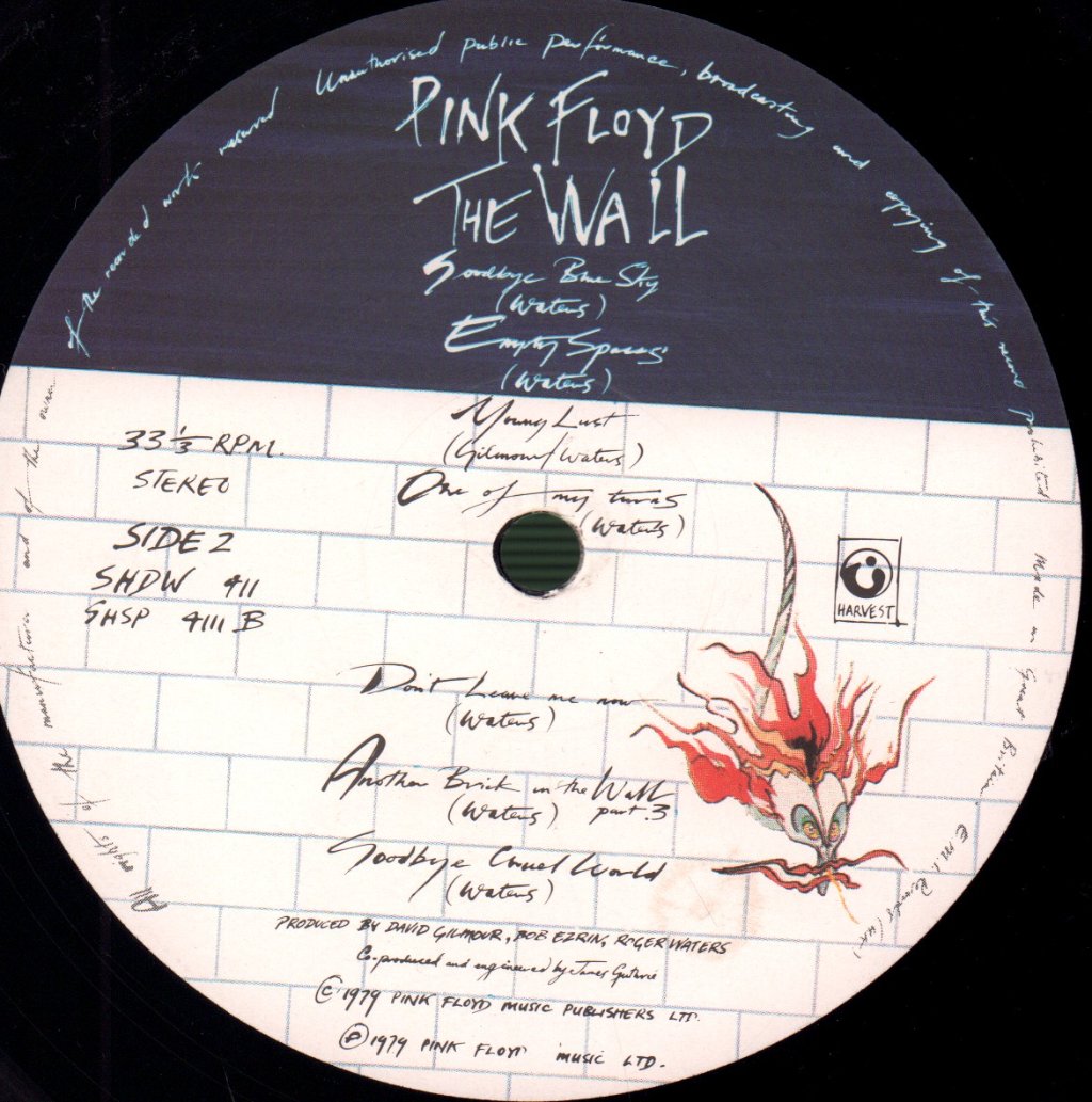 Pink Floyd - Wall - Double Lp