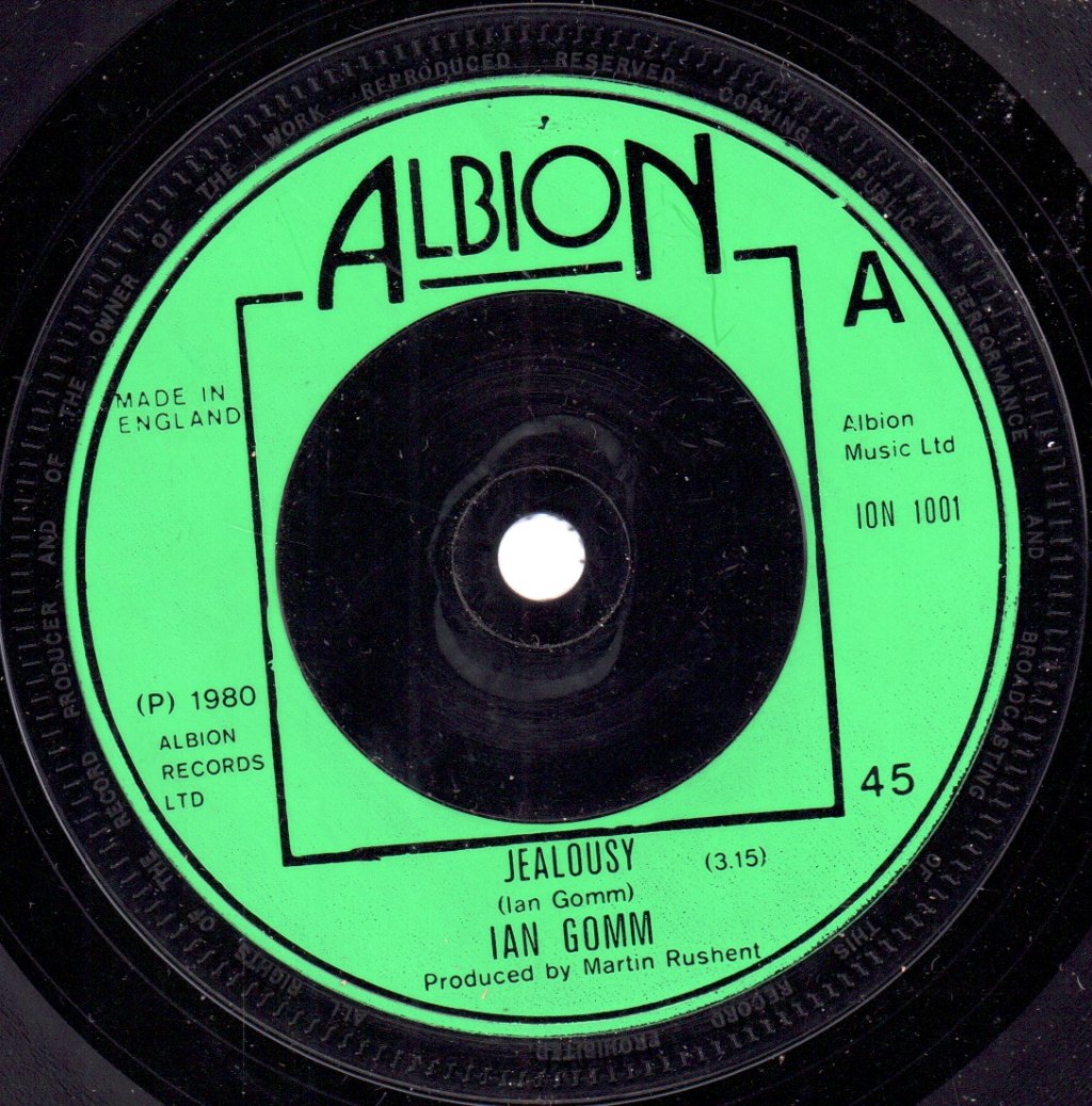 Ian Gomm - Jealousy - 7 Inch