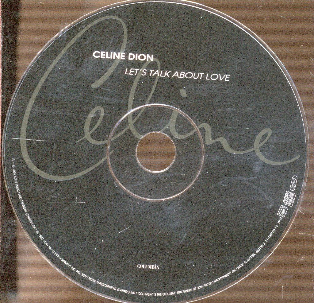 Celine Dion - Let's Talk About Love - Cd