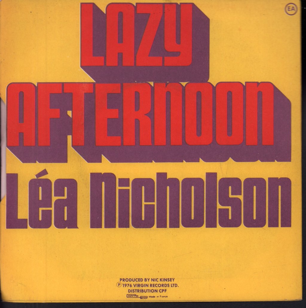 Lea Nicholson - Lazy Afternoon - 7 Inch