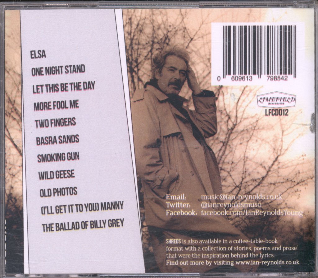 Ian Reynolds - Shreds - Cd
