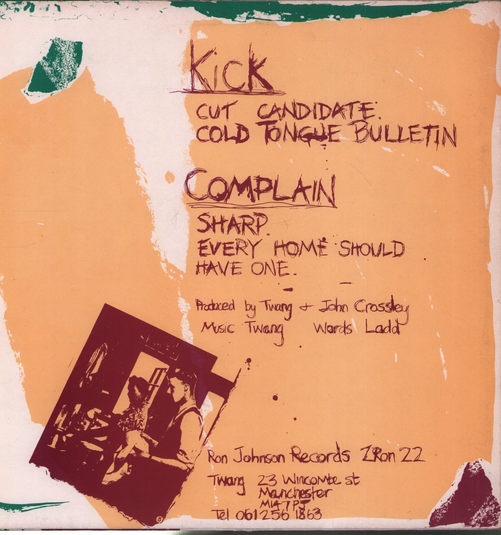 Twang (Indie Group) - Kick And Complain - 12 Inch