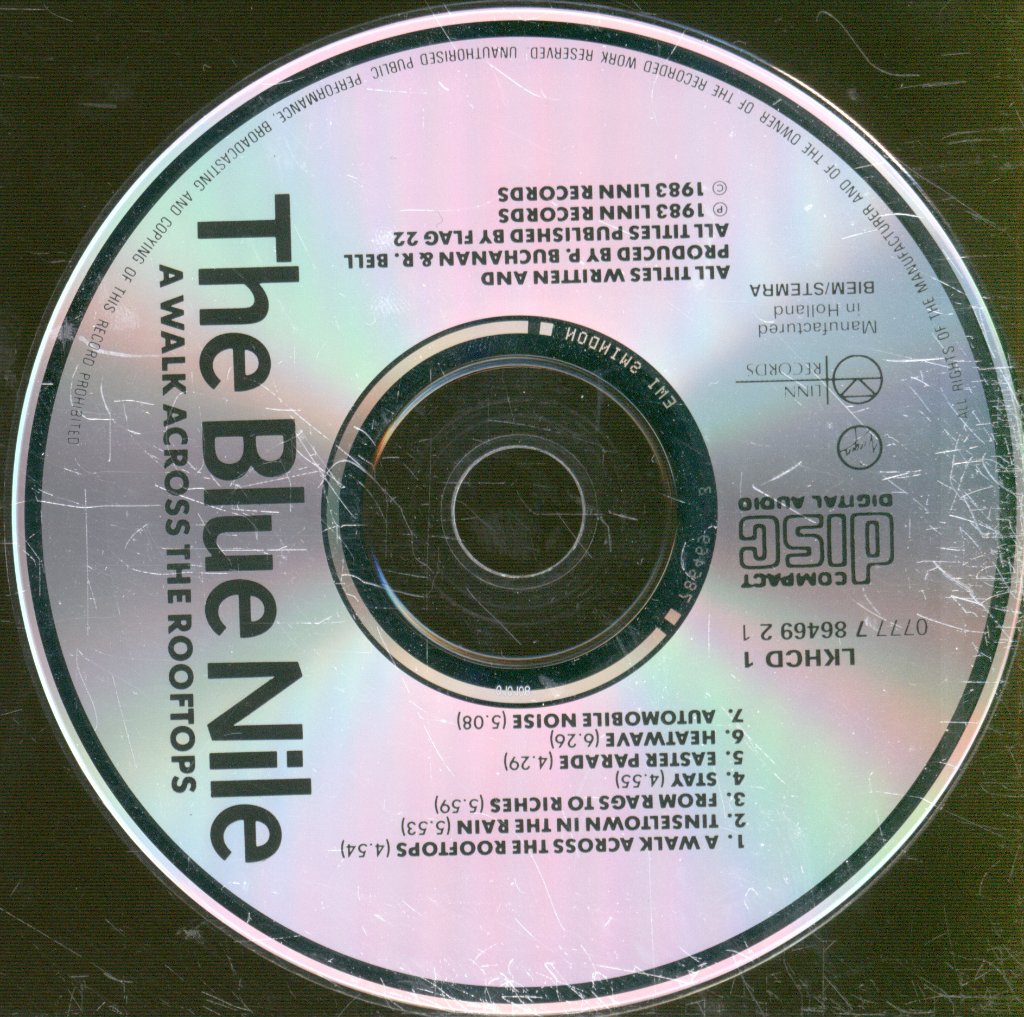 Blue Nile - A Walk Across The Rooftops - Cd
