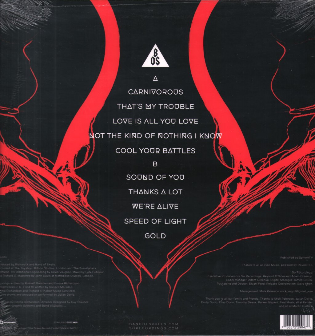 Band Of Skulls - Love Is All You Love - Lp
