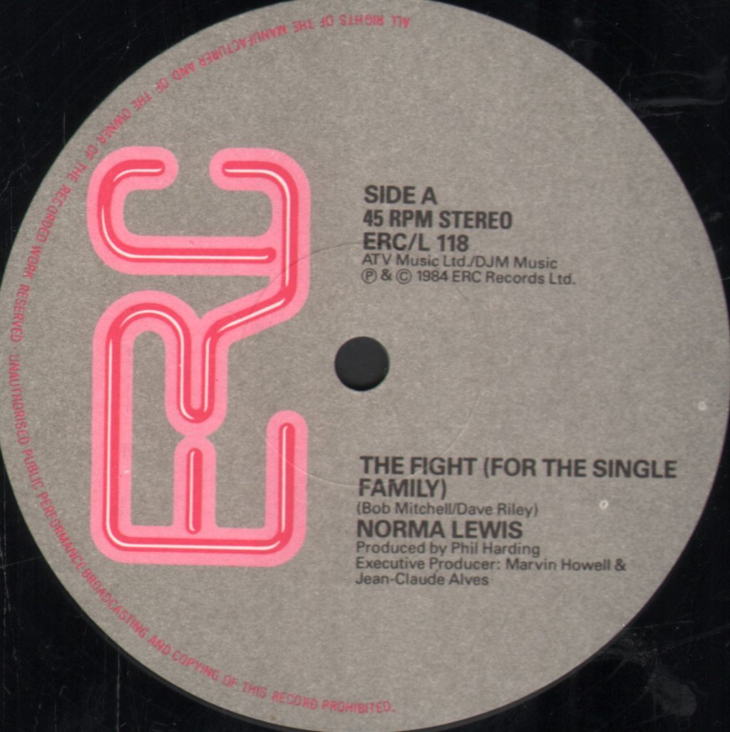 Norma Lewis - Fight - 12 Inch