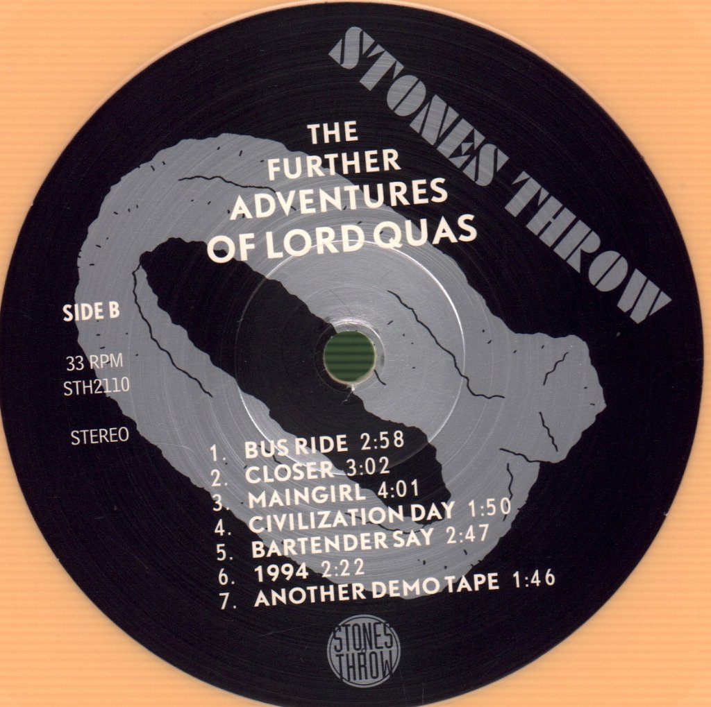 Quasimoto (Madlib) - Further Adventures Of Lord Quas - Lp