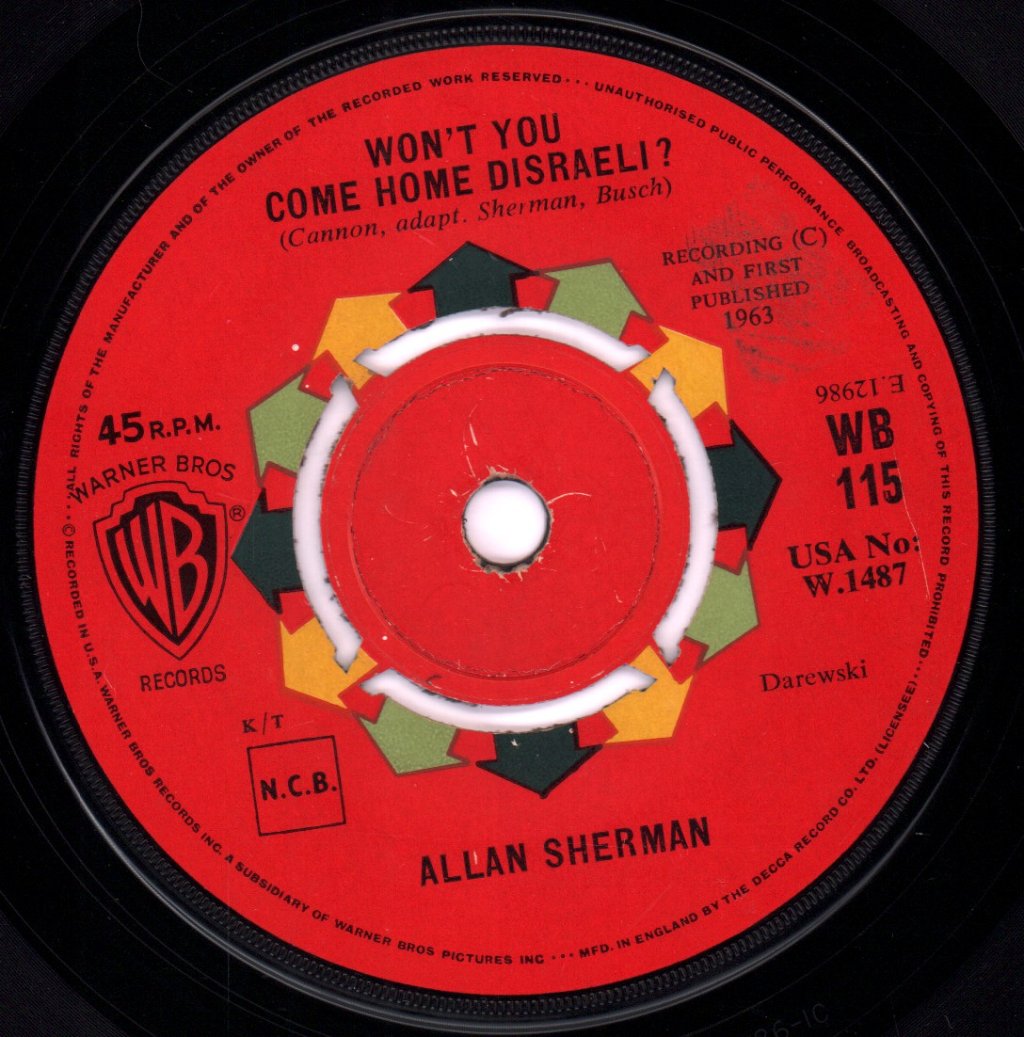 Allan Sherman - Mexican Hat Dance - 7 Inch