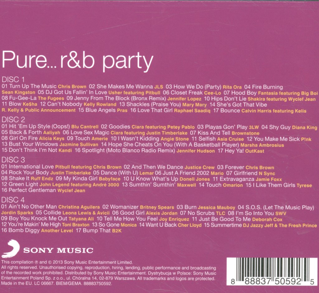 Various Artists - Pure... R&B Party - Cd Set