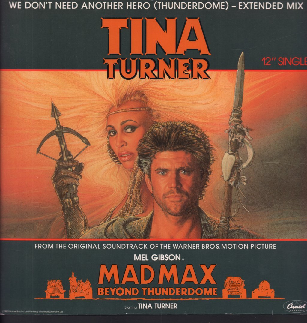 Tina Turner - We Don't Need Another Hero - 12 Inch