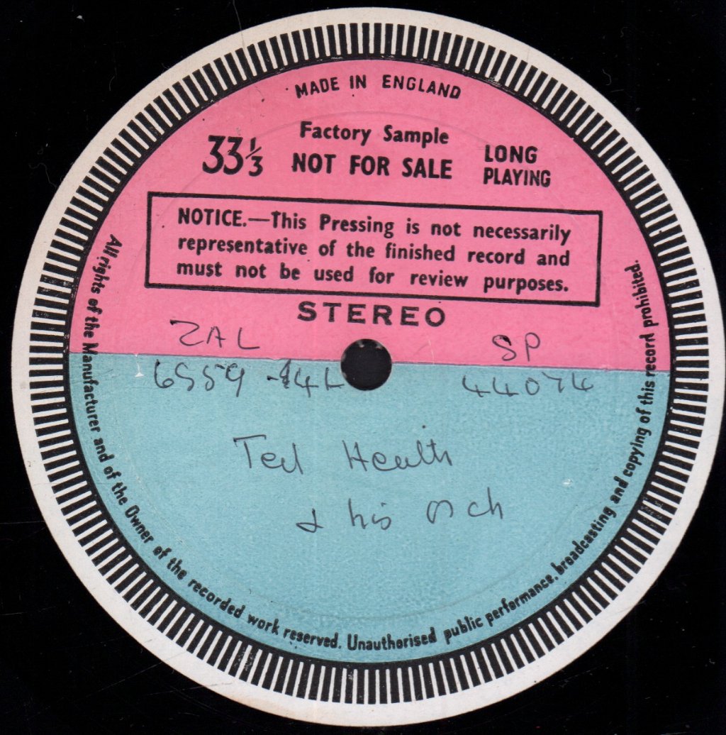ted heath & his orch - Chartbusters - Lp