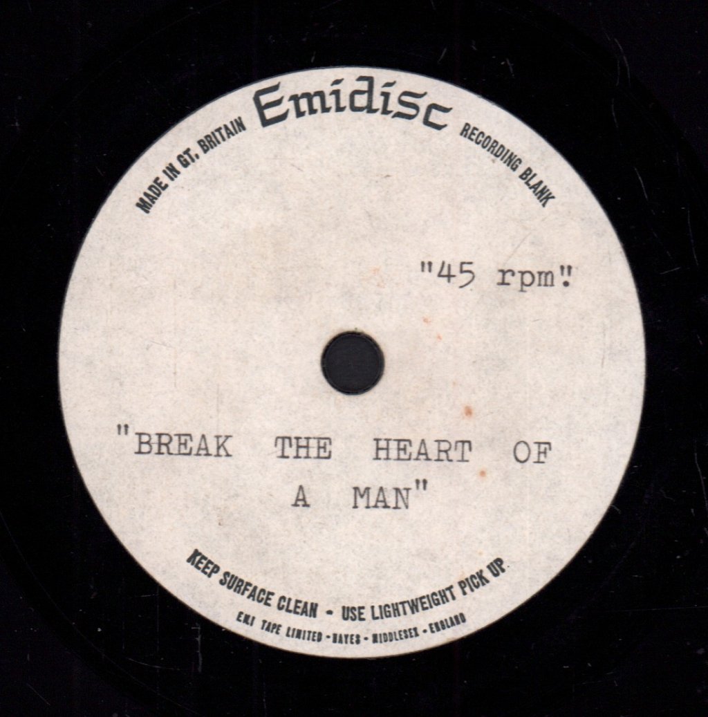 Rudy - going home / break the heart of a man - 7 Inch