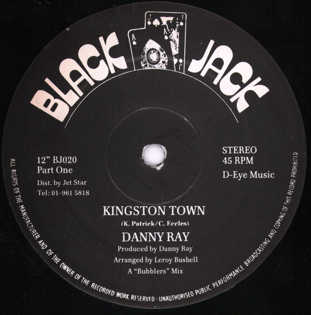 Danny Ray - Kingston Town - 12 Inch