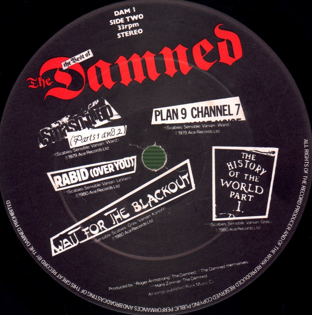 Damned - Another Great Record From The Damned (Best Of) - Lp