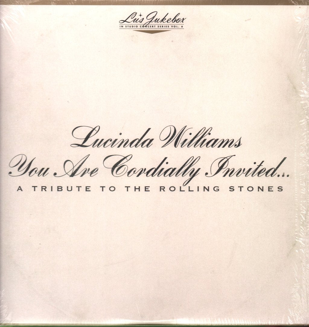 Lucinda Williams - You Are Cordially Invited... A Tribute To The Rolling Stones - Double Lp