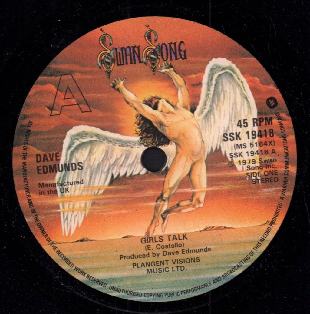 Dave Edmunds - Girls Talk - 7 Inch
