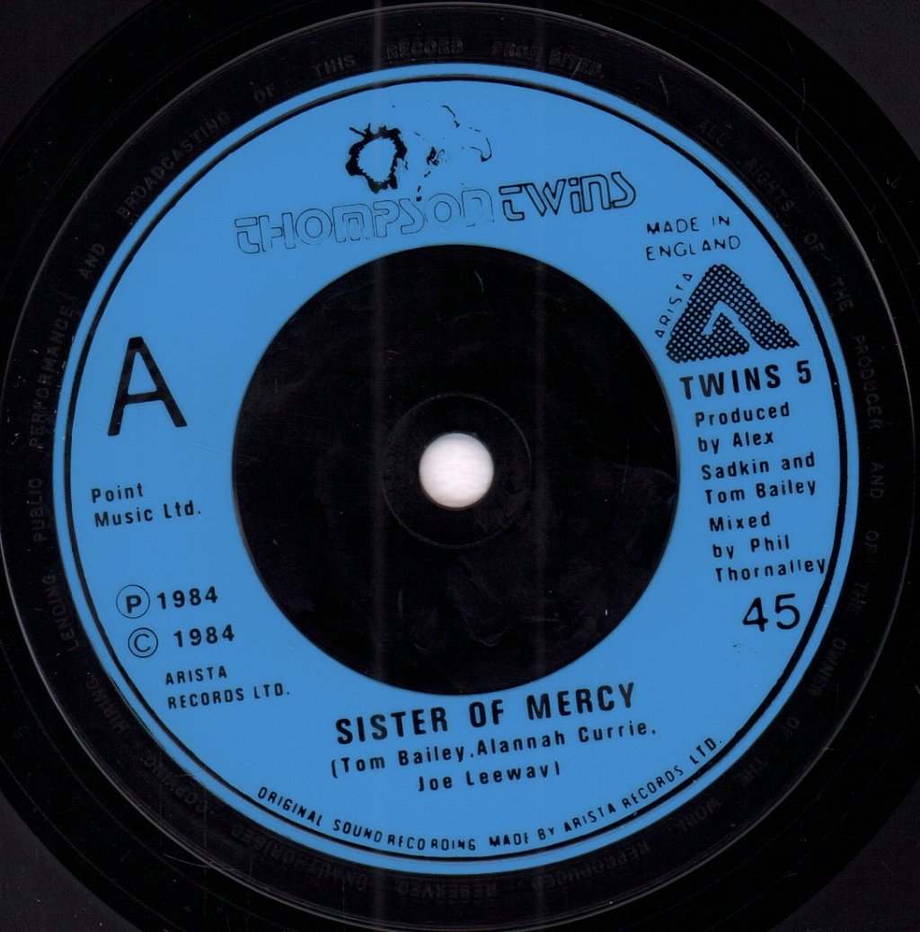 Thompson Twins - Sister Of Mercy - 7 Inch