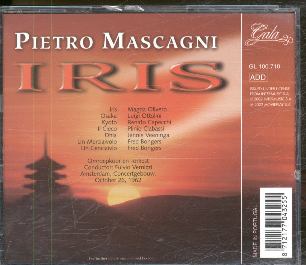 Fulvio Vernizzi - Mascagni - Iris - Double Cd
