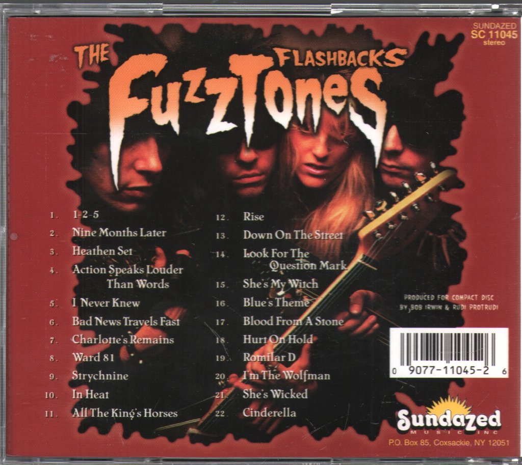 Fuzztones - Flashbacks - Cd