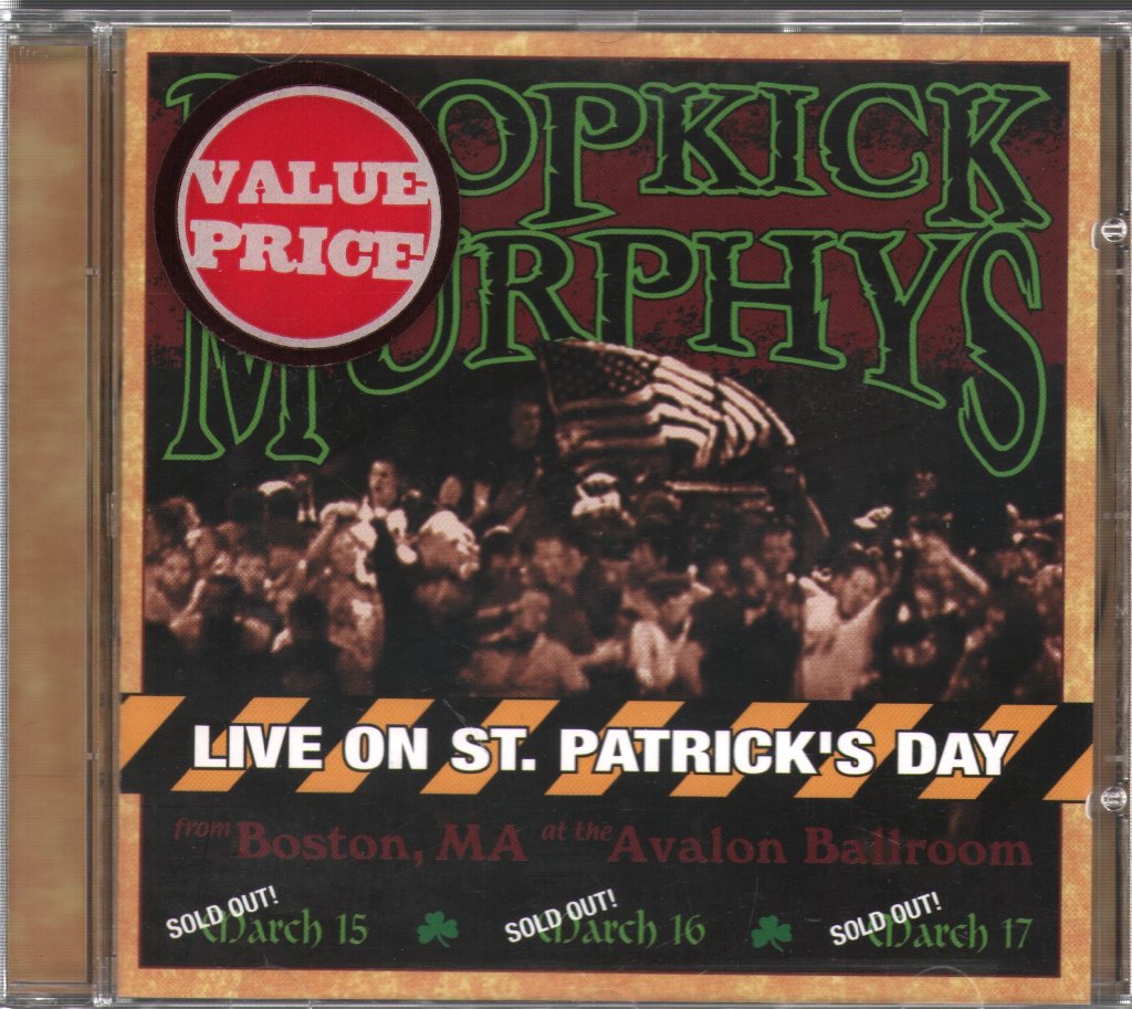Dropkick Murphys - Live On St. Patrick's Day - Cd