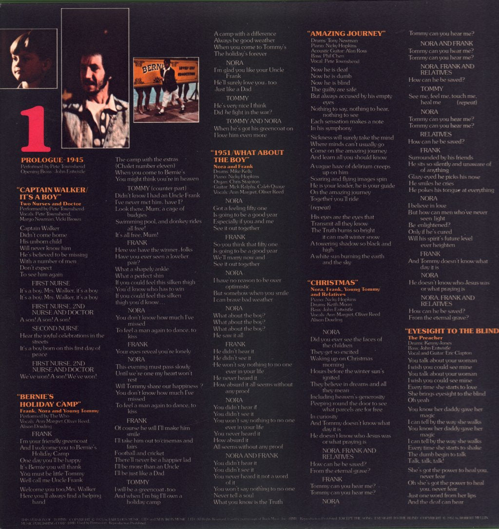 Who - Tommy (Original Soundtrack Recording) - Double Lp