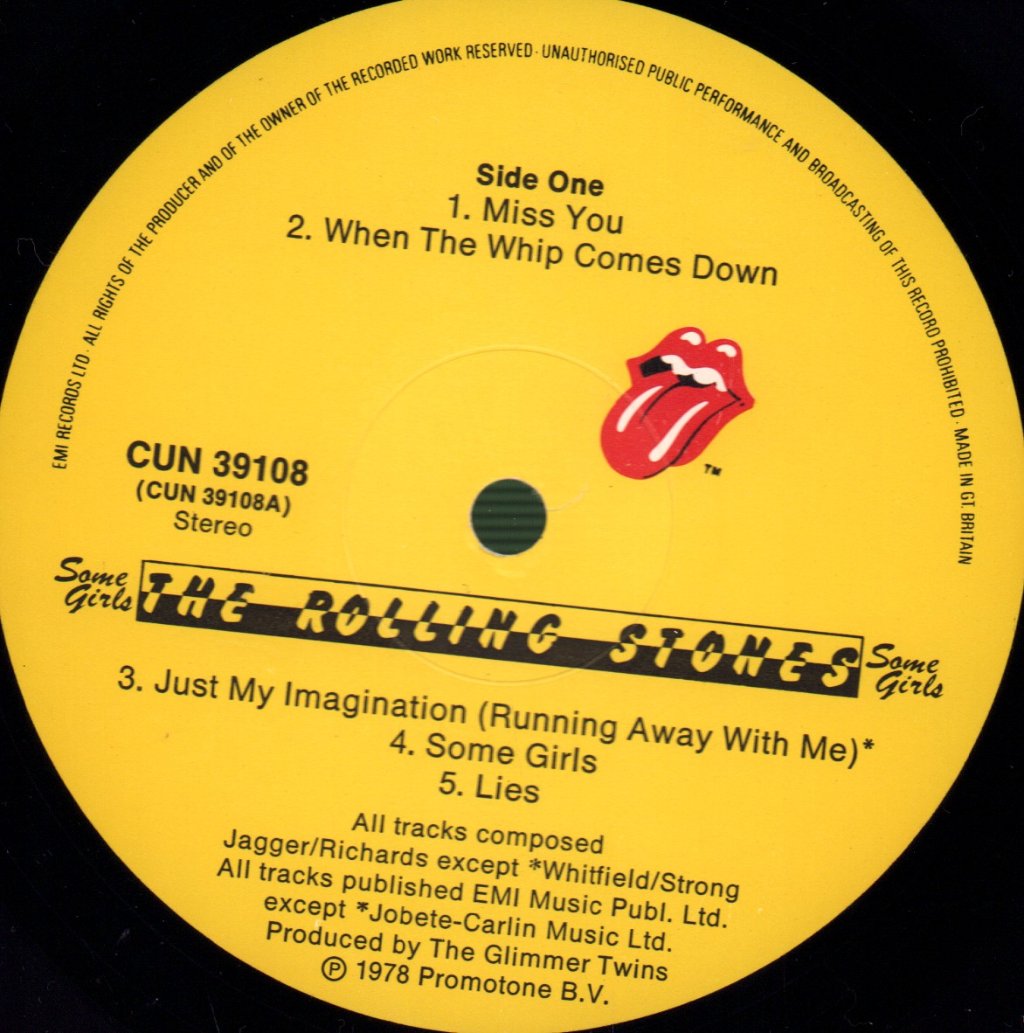 Rolling Stones - Some Girls - Lp