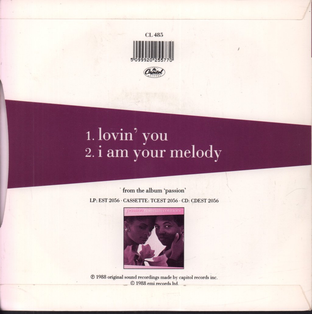 Norman Connors And The Starship Orchestra - Lovin' You - 7 Inch