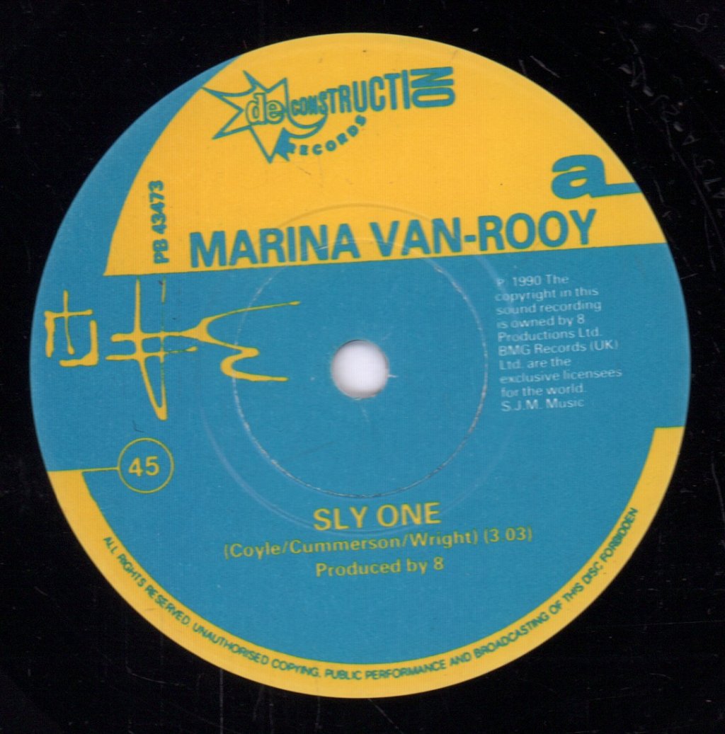 Marina Van-Rooy - Sly One - 7 Inch
