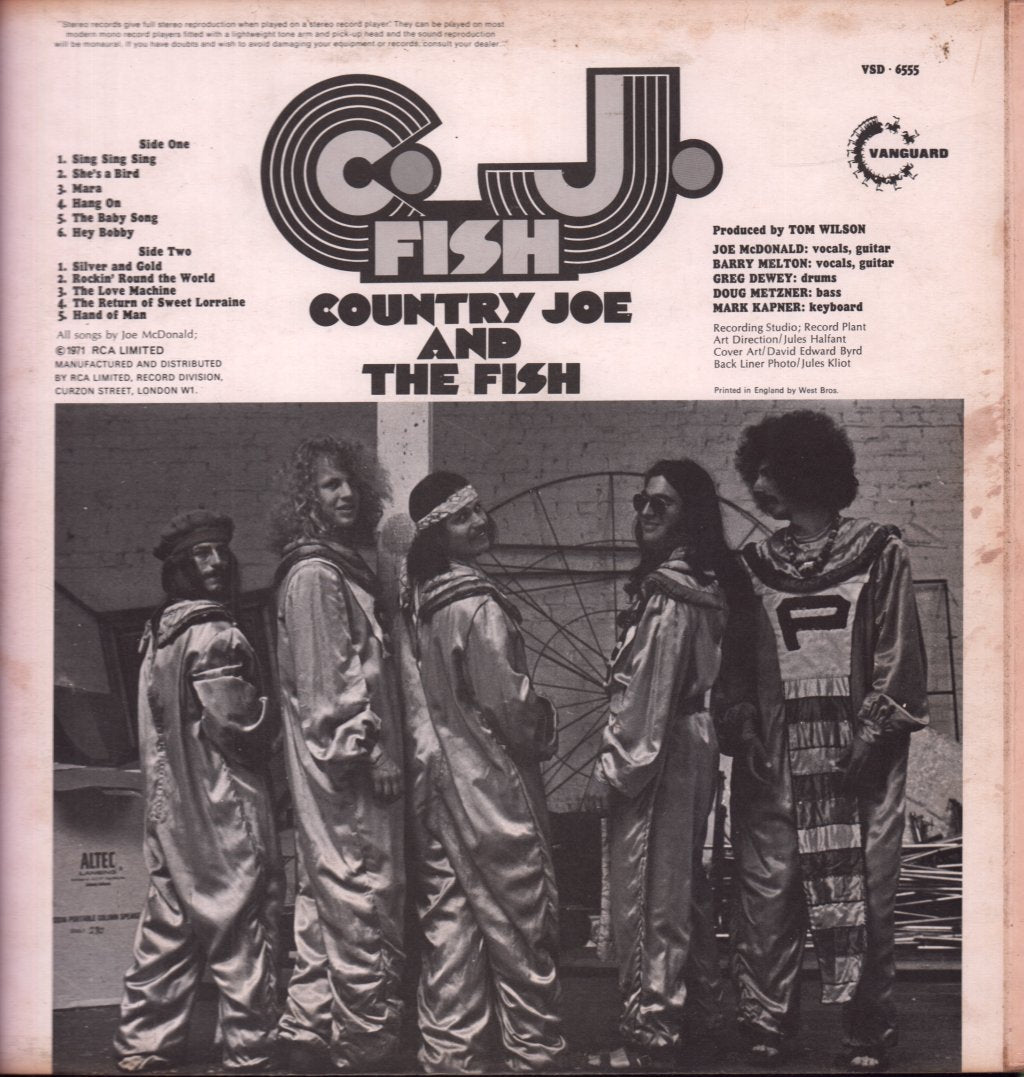 Country Joe And The Fish - C.j.fish - Lp